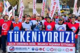 Denizli'de Meydanlara Çıkan Kamu Emekçilerinin Ortak Çığlığı: Tükeniyoruz...