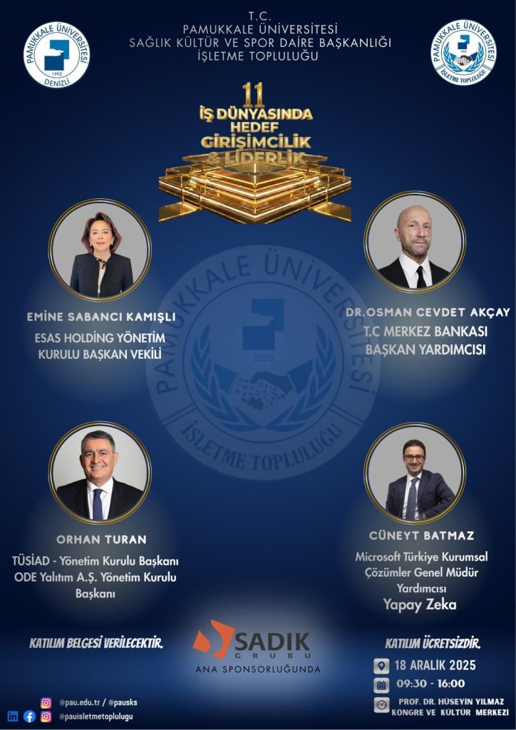 Denizli Girişimcilik ve Liderlik Zirvesi 11. Kez Gerçekleşecek...