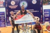 Denizlili Halterci Hem Şampiyon Oldu, Hem de Rekor Kırdı...