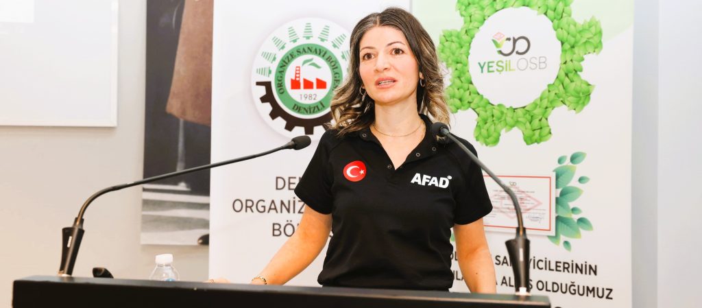 Denizli OSB'de  Sivil Savunma ve Afet Eğitimi Verildi...