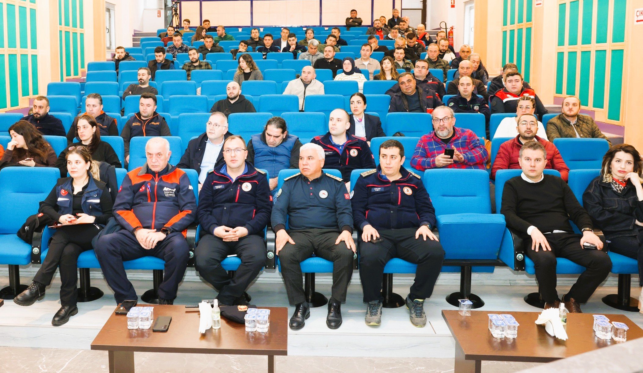 Denizli OSB’de  Sivil Savunma ve Afet Eğitimi Verildi…