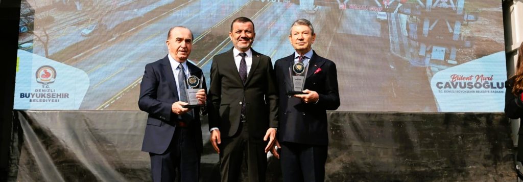 Denizli Batı Ege GYO Üst Geçidi Hizmete Açıldı...