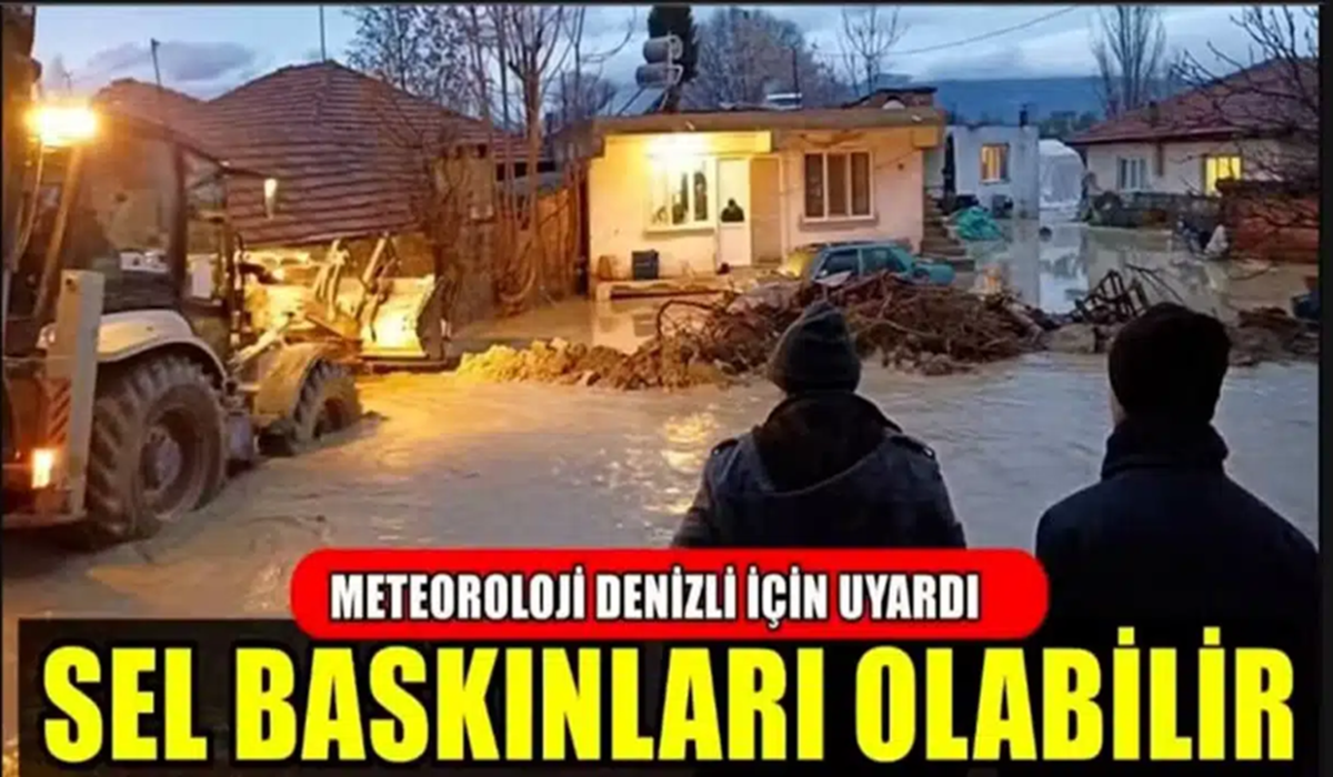 Denizli İçin Sarı Alarm: Şiddetli Yağış Uyarısı Yapıldı…