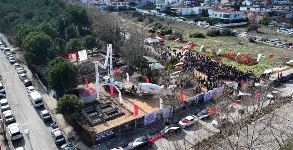 Denizli Büyükşehir Belediyesi Yunus Emre Sosyal Tesisinin Temeli Atıldı...