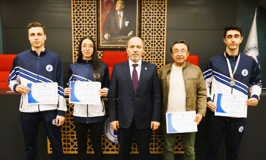 PAÜ Rektörü Güngör, Dereceye Giren PAÜ’lü Sporcuları Tebrik Etti...