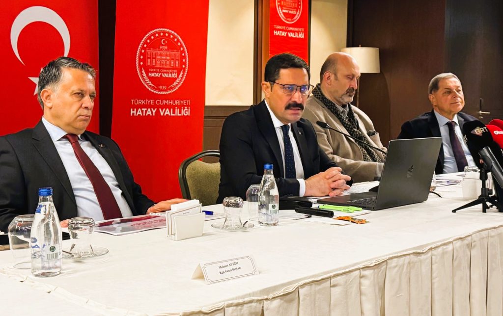 KGK Genel Başkanı Dim ve Yönetimi, Depremin Yıldönümünde Hatay'da...