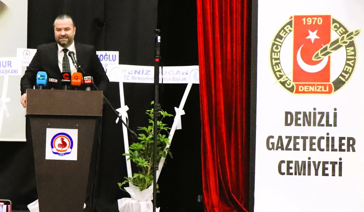 Denizli Gazeteciler Cemiyeti’nin Yeni Başkanı Özkan Tokmak Oldu…