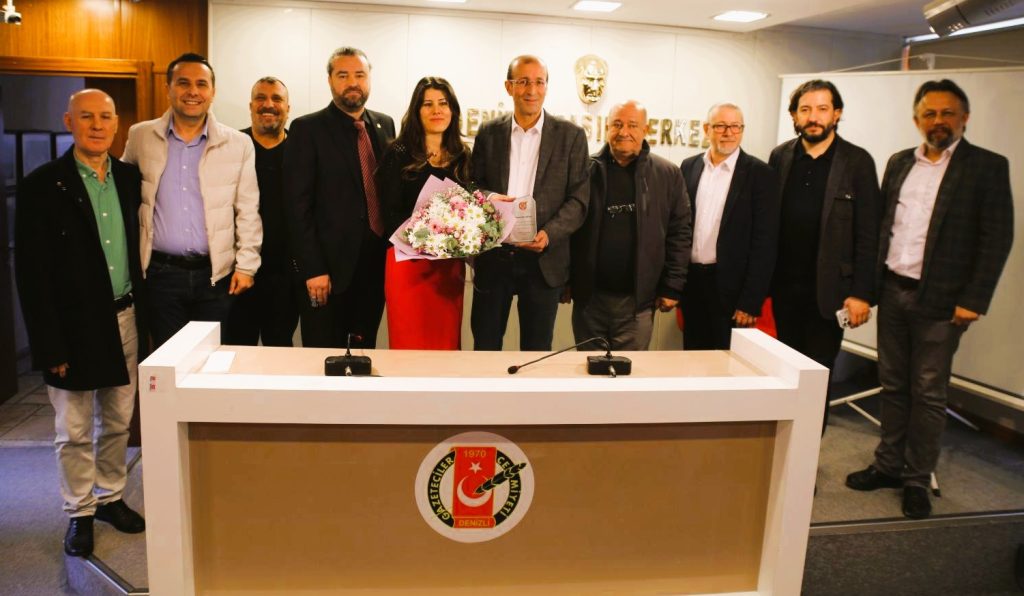 Denizli Gazeteciler Cemiyeti'nin Yeni Yönetimi Göreve Başladı...