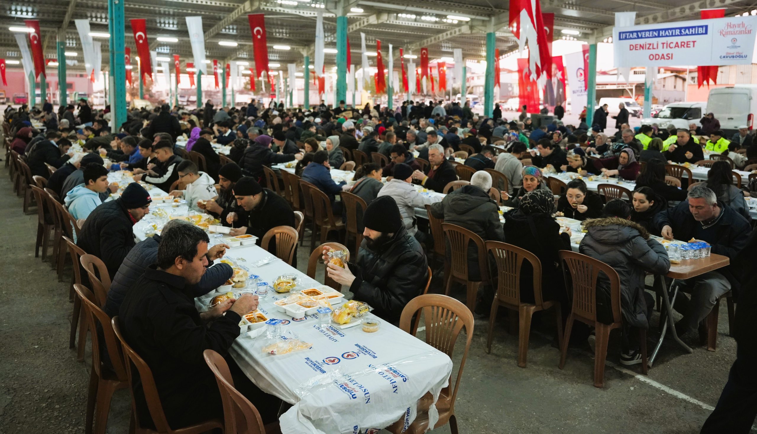 DTO’nun İftar Sofrası Bu Yıl Sevindik’te Kuruldu…