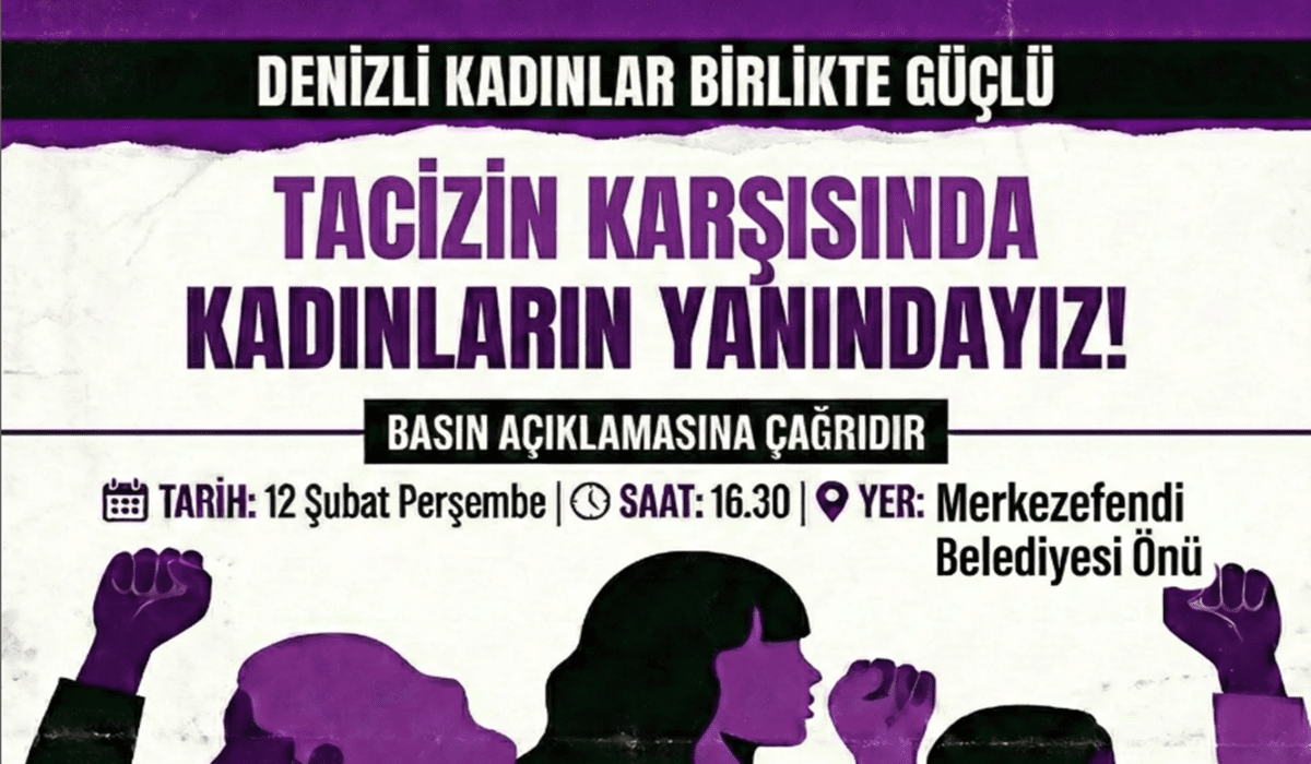 Denizlili Kadınlar, Merkezefendi Belediyesi’nin Önünde Eylem Yapacak…