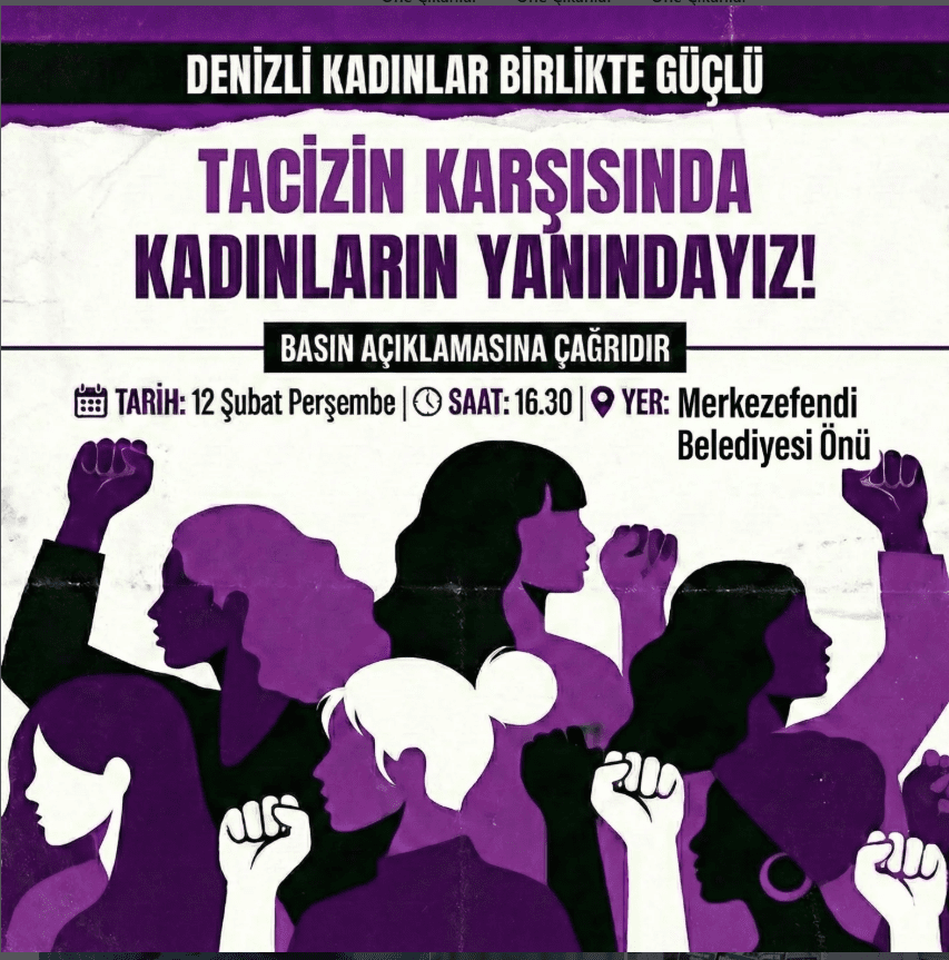 Denizlili Kadınlar, Merkezefendi Belediyesi’nin Önünde Eylem Yapacak…