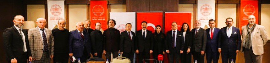 KGK Genel Başkanı Dim ve Yönetimi, Depremin Yıldönümünde Hatay'da...