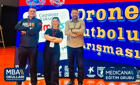 MBA Okulları Drone Soccer Turnuvasında Fark Yarattı...