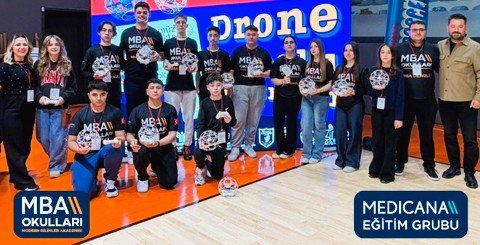 MBA Okulları Drone Soccer Turnuvasında Fark Yarattı...
