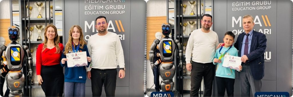 MBA Okulları, Amerikan Matematik Olimpiyatları’ndan Madalyalarla Döndü...