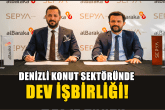 Denizli Konut Sektörünün İlk ve Tek Banka Garantörlü Projesi İçin İmzalar Atıldı...