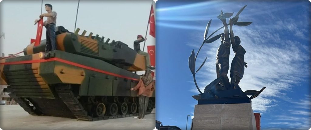 Denizli Merkezefendi'deki Tankın Yerini Demokrasi Anıtı Alıyor...