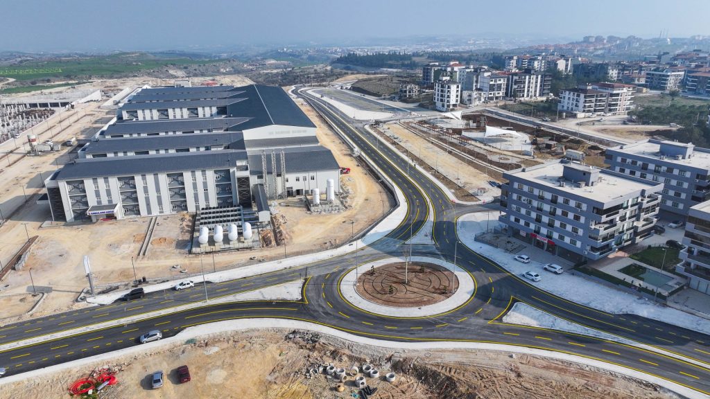 Denizli Acil Durum Hastanesine Ulaşım Altyapısı Tamamlandı...