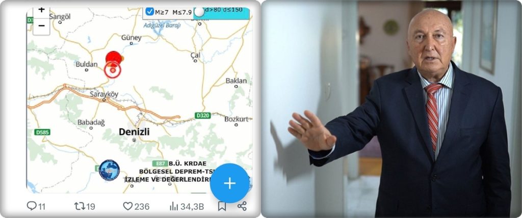 Prof Dr. Ercan Denizli İçin Konuştu: Bu Bölge M7'lik Depreme Yatkın Ama...