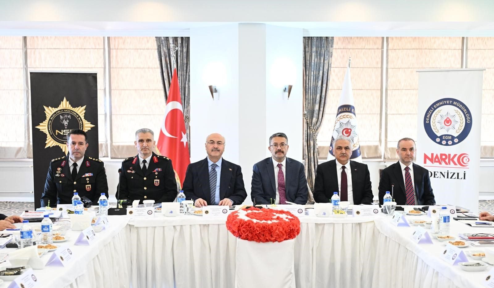 Denizli, Bölge Narkotikle Mücadele Toplantısına Ev Sahipliği Yaptı…