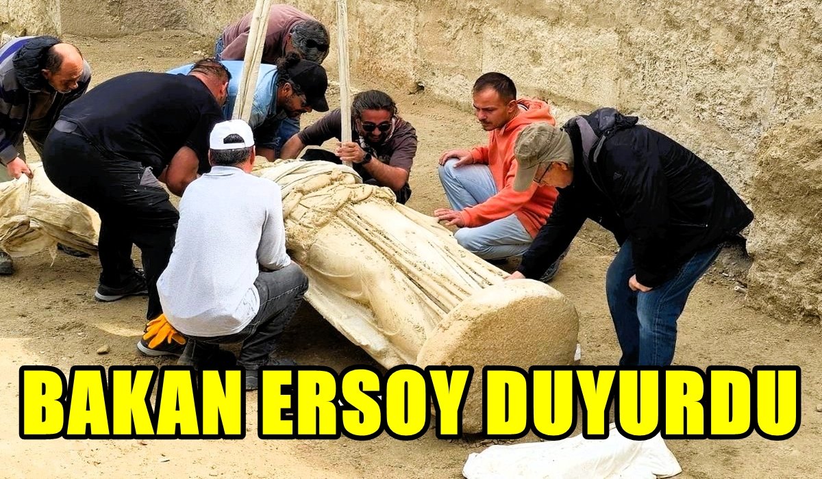 Denizli Laodikeia Kazılarında Athena Heykeline Ulaşıldı…