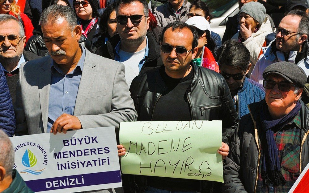 Buldanlılar, Maden Çalışmalarını Durdurmak İçin Eylem Yaptı...