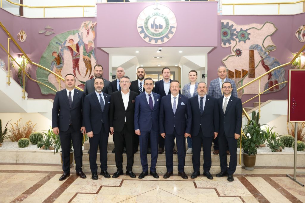 Denizli Sanayi Odası’ndan Denizli OSB Yönetimi’ne Tebrik Ziyareti…