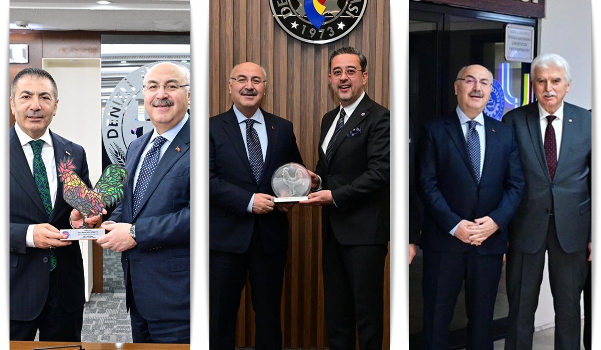 Denizli Valisi Köşger DTO, DSO ve DTB Odalarını Ziyaret Etti…