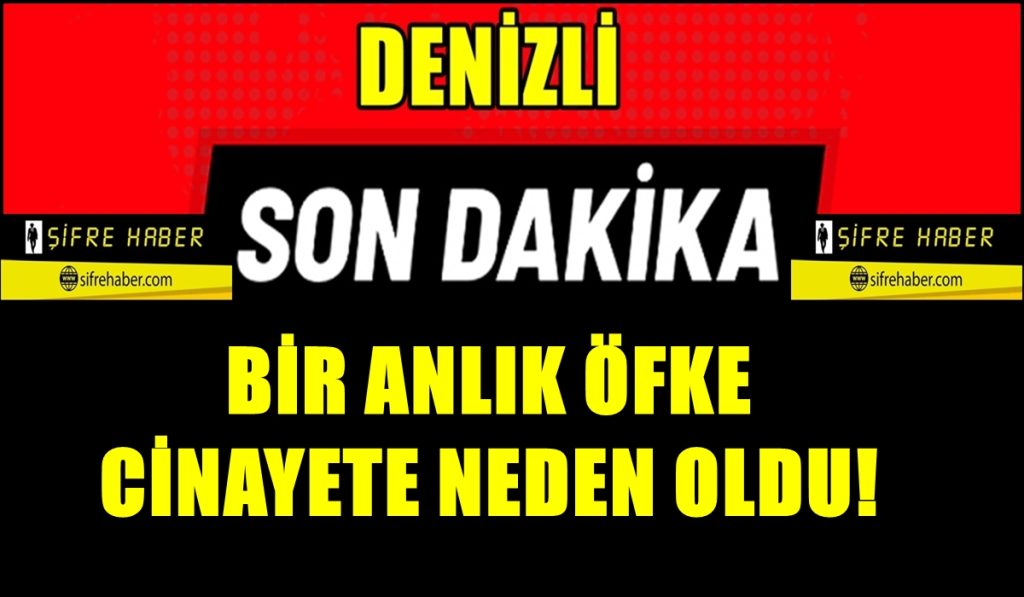 Denizli'de Sokak Düğünü Cinayetle Sonuçlandı...