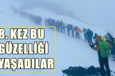 Denizlili Doğaseverler Kışa Karla Veda Ettiler...