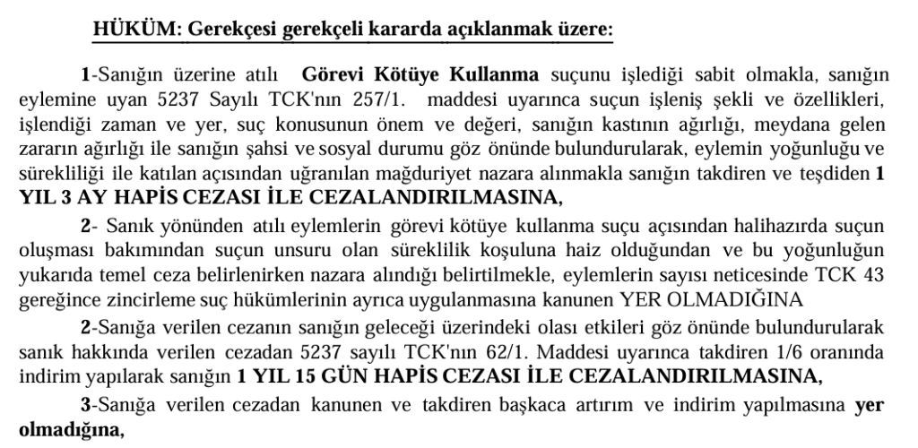 PAÜ Eski Rektörü Bağ'a 'Görevi Kötüye Kullanma' Suçundan Ceza Verildi...