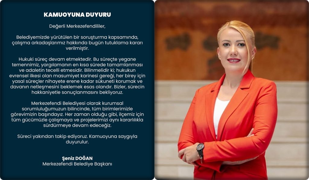Başkan Şeniz Doğan Açıklama Yaptı, Tutuklanan 12 Kişinin Suçlanma Nedenleri Ortaya Çıktı...