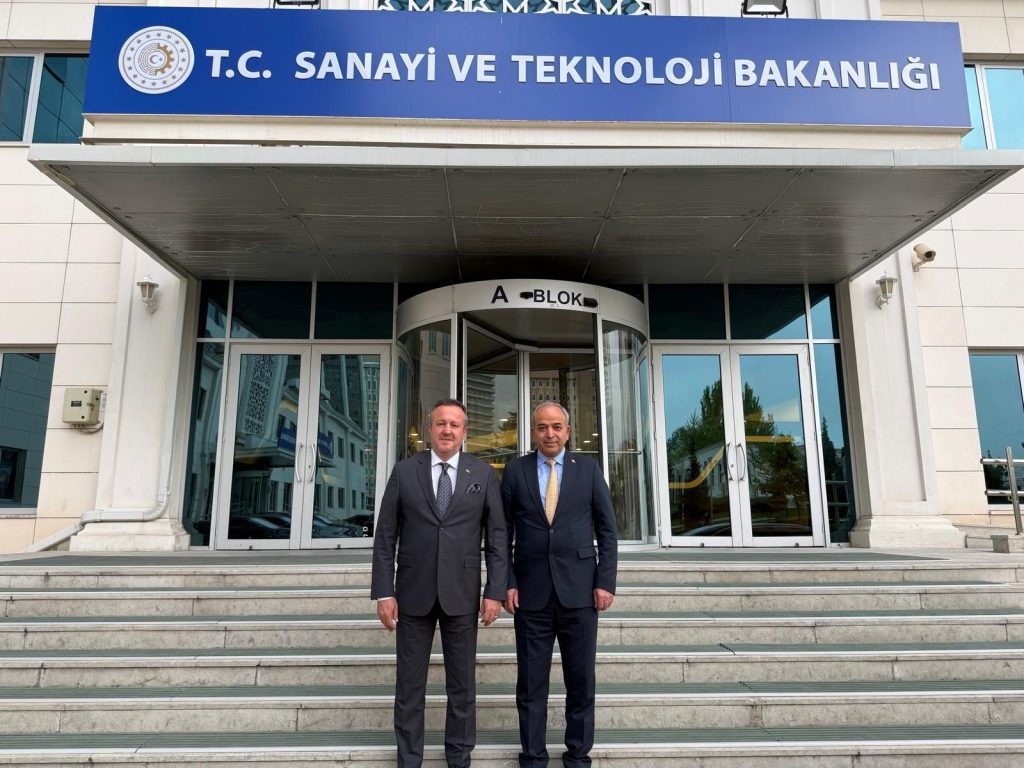 Denizli OSB Başkanı Yaymanoğlu Ankara'da Temaslarda Bulundu...