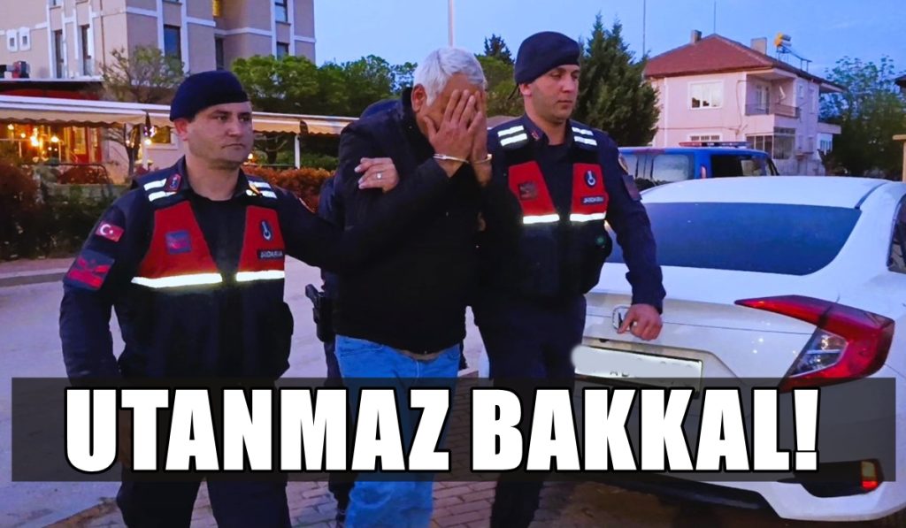 Denizli'de, Kız Öğrencileri Taciz Eden Bakkal Kameralara Yakalandı...