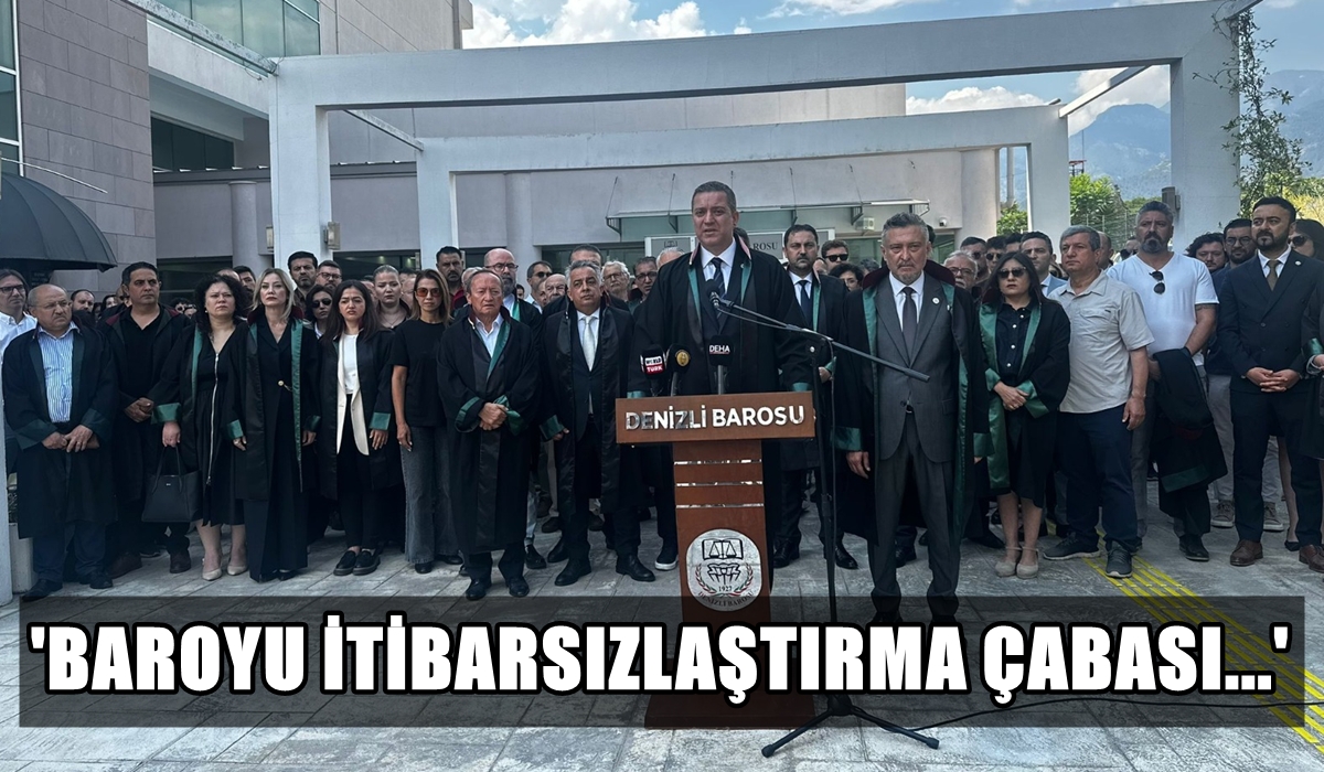 TBB Başkanı Sağkan, Denizli Barosu Operasyonuna Sert Tepki Gösterdi