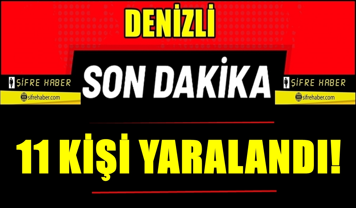 Denizli Çivril’de Düğün Kana Bulandı…
