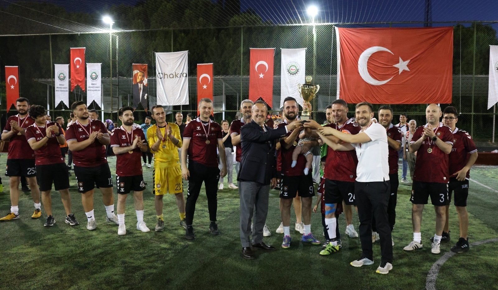 Denizli OSB Ligi’nin Şampiyonları Belli Oldu