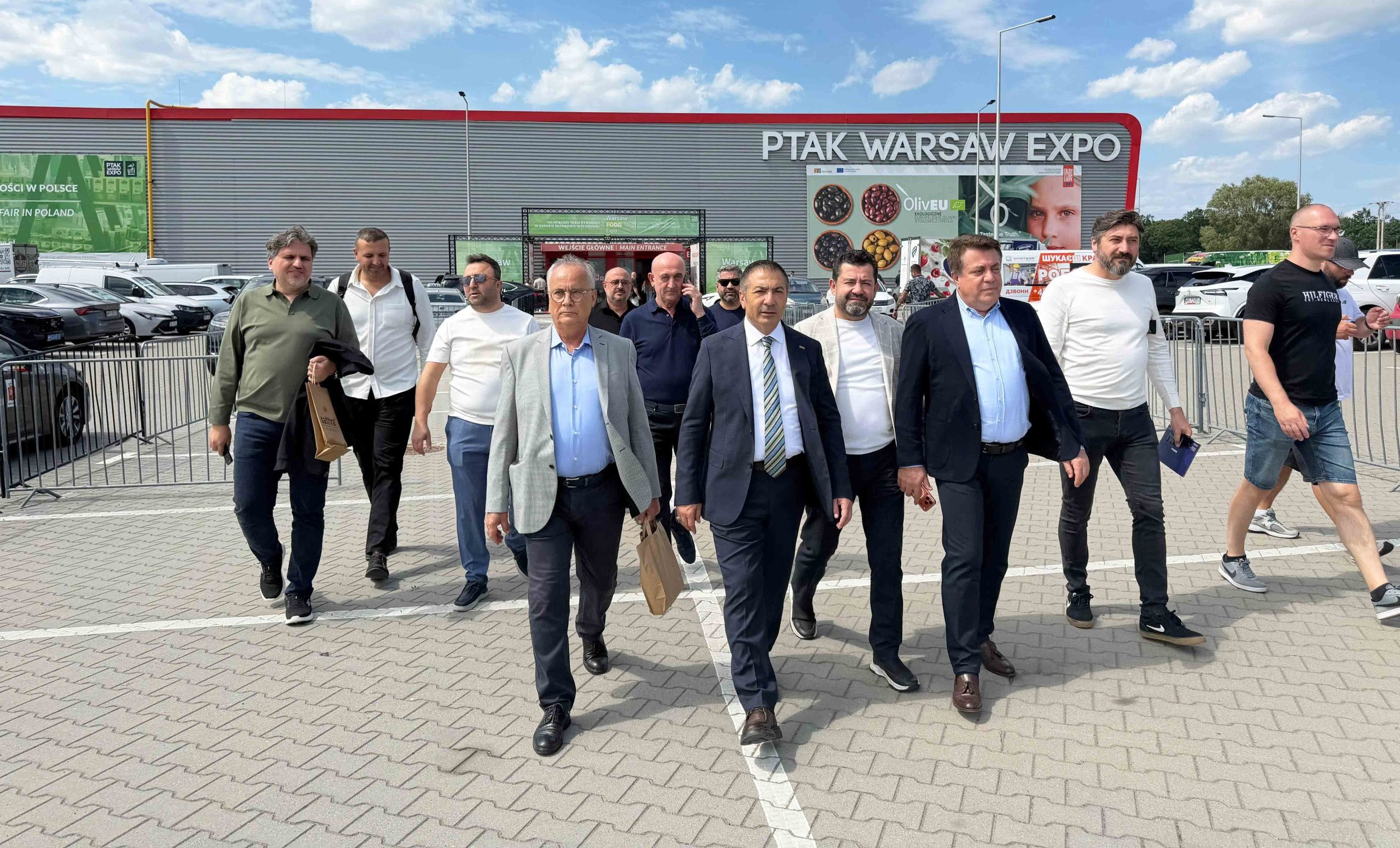 DTO Heyeti, 30 Firmayla Polanya Warsaw Fuarı’na Damgasını Vurdu…
