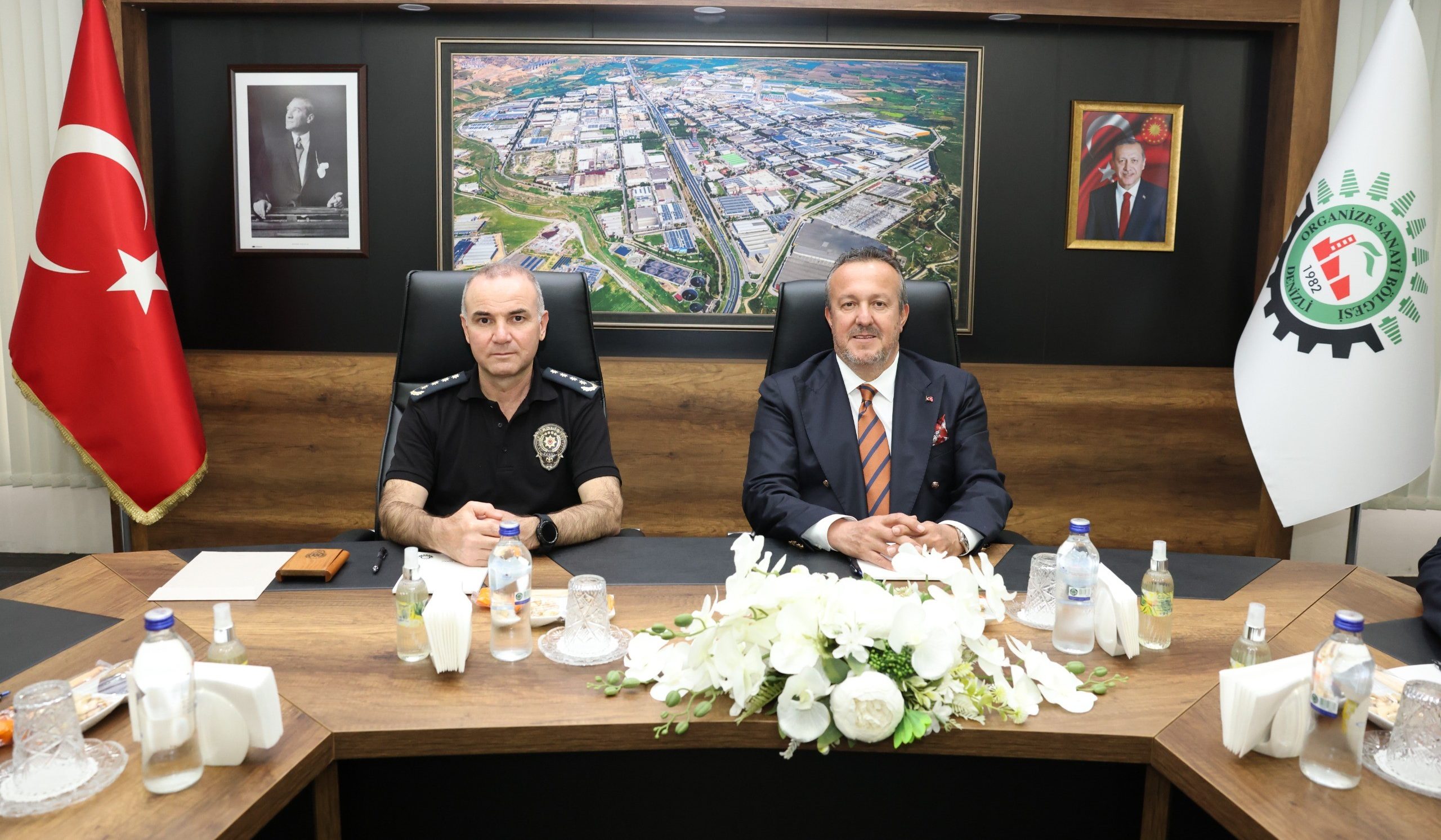 Denizli Emniyet Müdürü Sağdıç’dan OSB’ye Ziyaret…