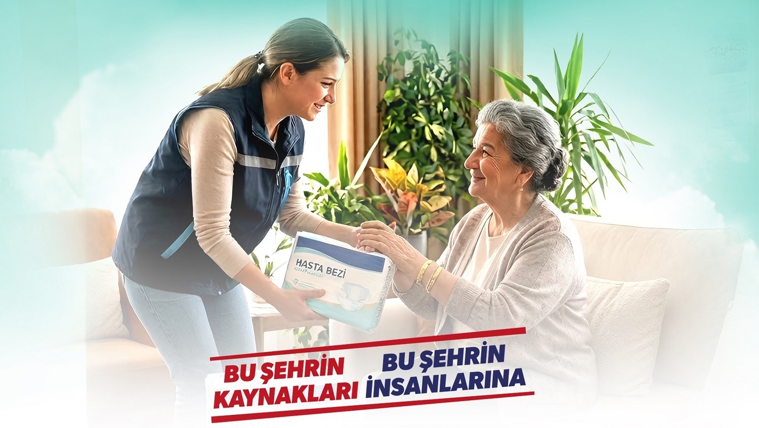 Denizli Büyükşehir Belediyesi Zor Günlerde Ailelerin Yanında