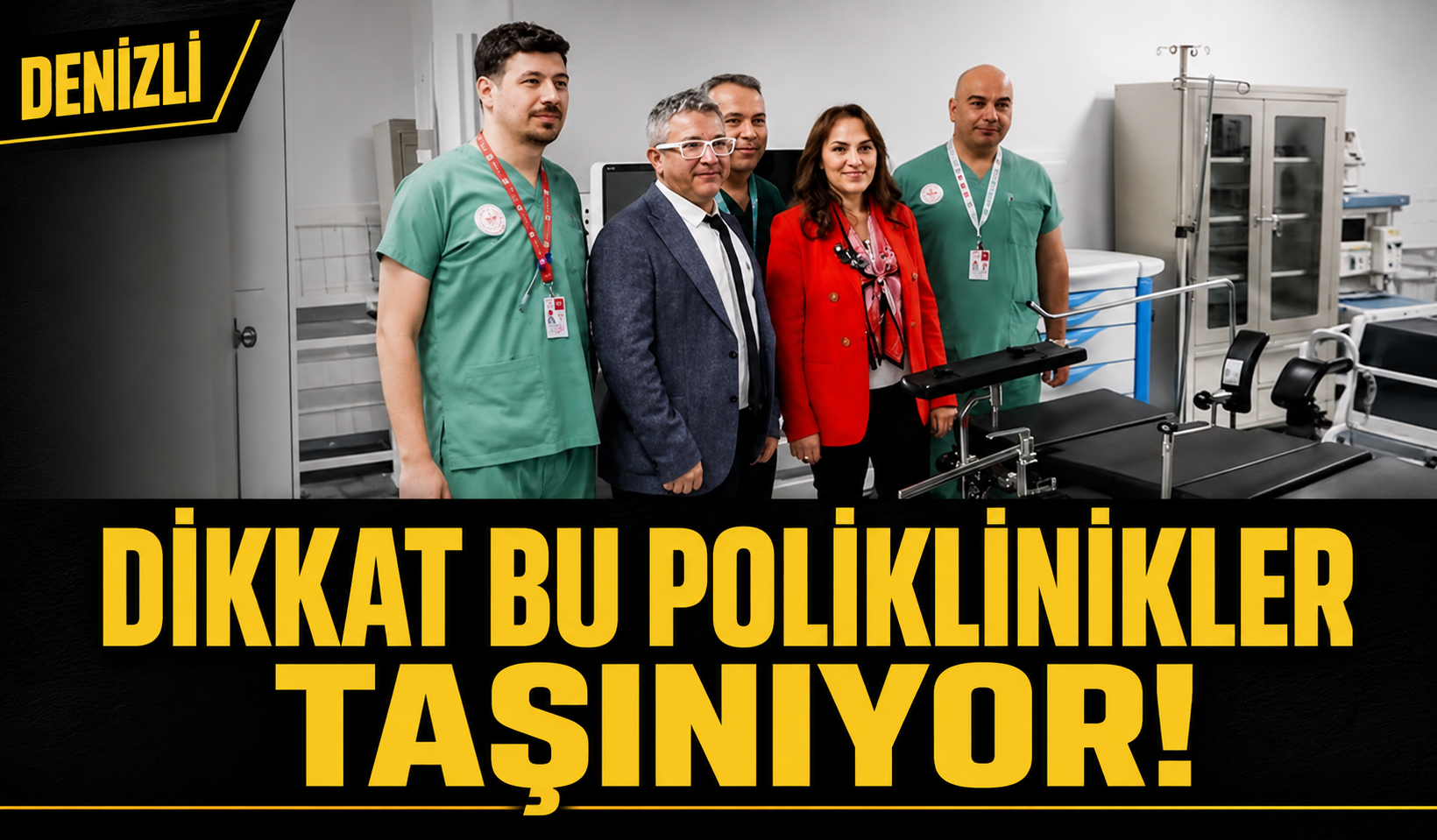 Denizli Devlet Hastanesi’nde Bazı Servisler Yeni Hizmet Binasına Taşınıyor