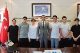 Başkan Çavuşoğlu LGS Şampiyonlarını Ağırladı