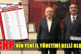 CHP Denizli’nin 24 Kişilik İl Yönetimi Kurulu Listesi Yayımlandı…