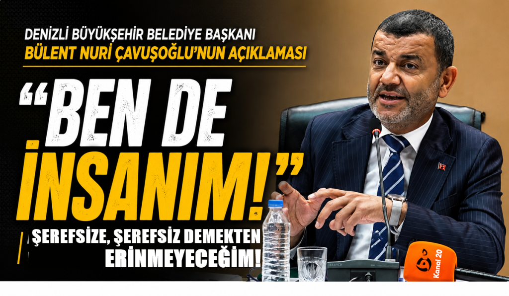 Denizli BB Başkanı Çavuşoğlu 'İhale' ve 'Küfür' iddialarına Cevap Verdi