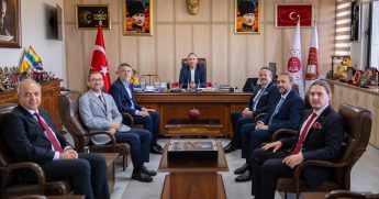 Denizli OSB Yönetimi, Denizli'ye Yeni Atanan Cumhuriyet Başsavcısına Hayırlı Olsun Ziyaretinde Bulundu