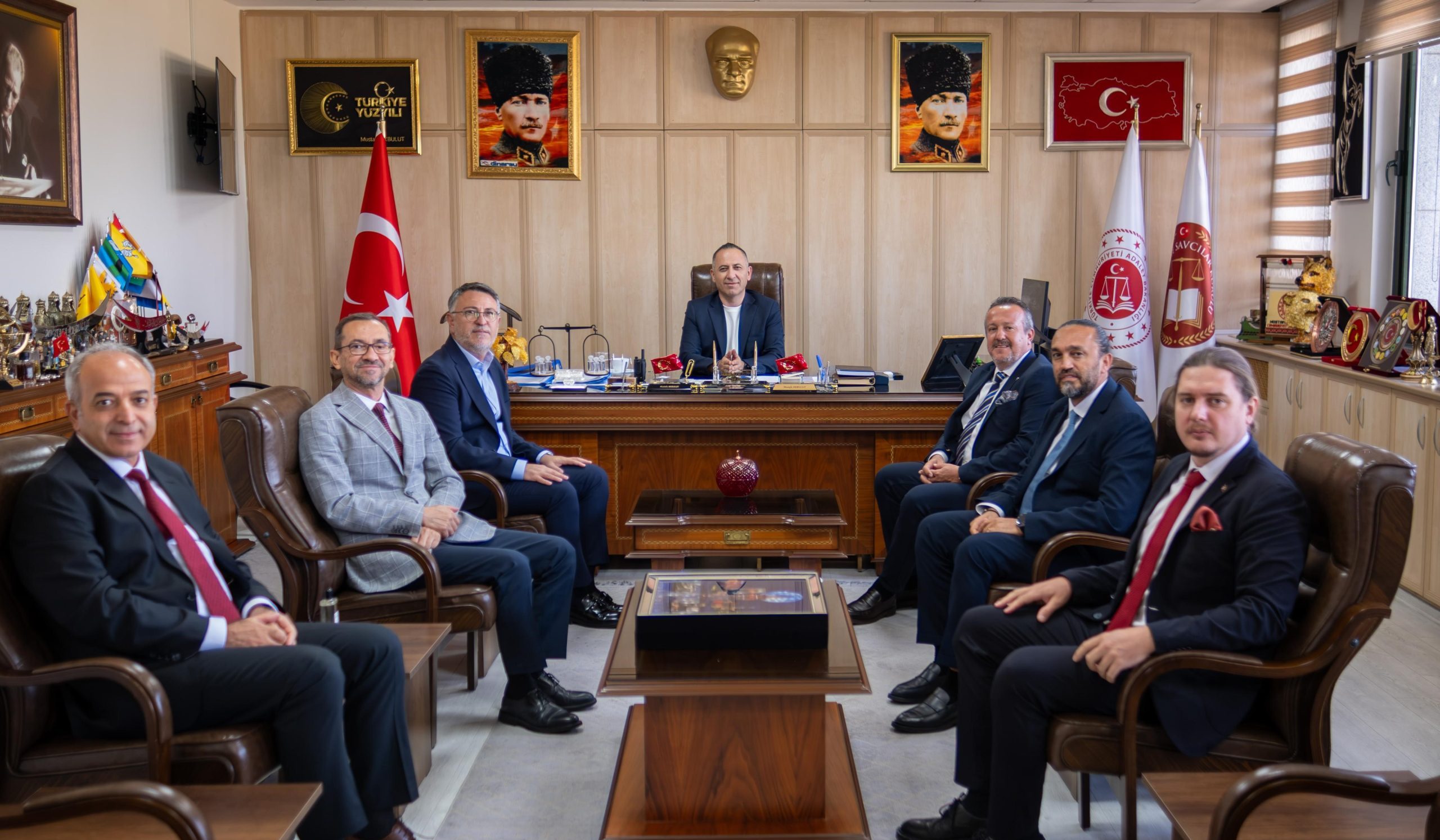 Denizli OSB Yönetimi, Denizli’ye Yeni Atanan Cumhuriyet Başsavcısına Hayırlı Olsun Ziyaretinde Bulundu