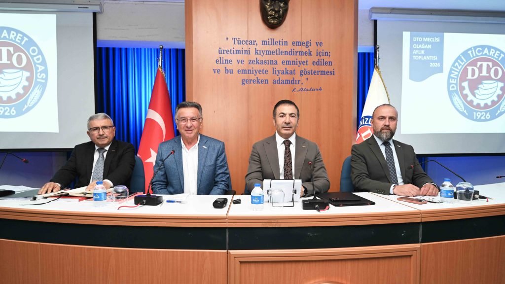 DTO Başkanı Erdoğan: Denizli'nin Ticareti Büyümeye Devam Ediyor