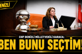 CHP Denizli Milletvekili Karaca'dan Beklenen Açıklama Geldi