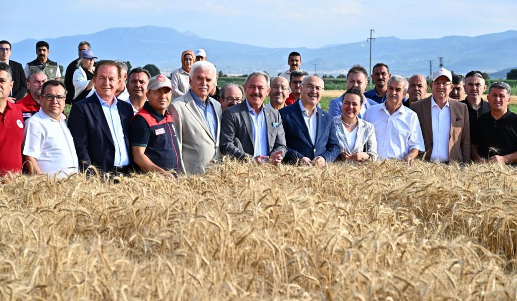 Vali Köşger Acıpayam’da Bereket Hasadına Katıldı