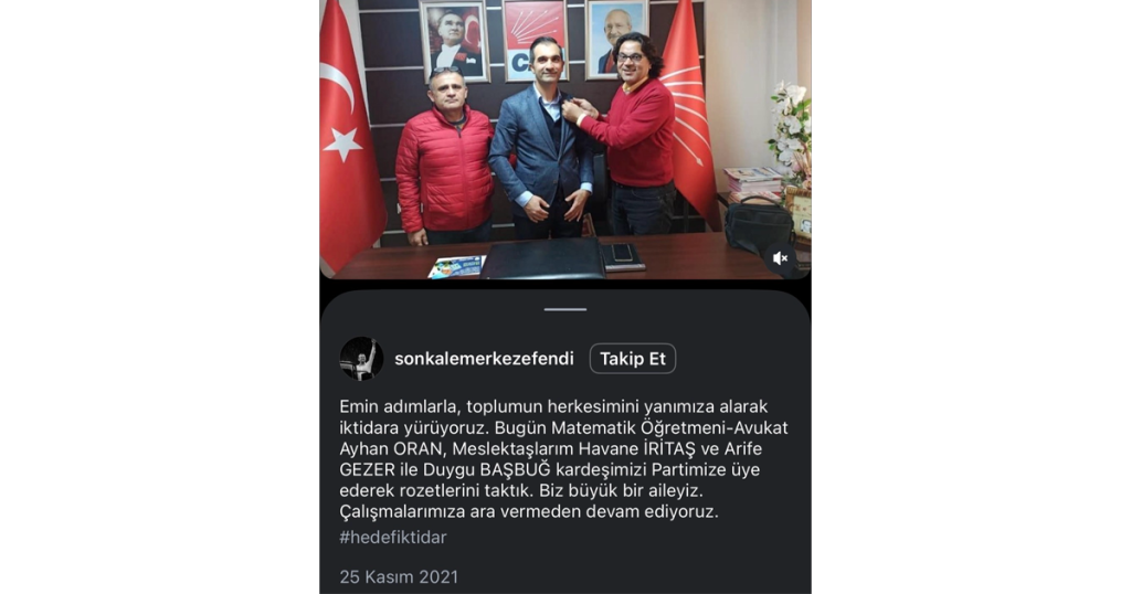 CHP Denizli'de Yıllar Önce Çekilen Bir Kare Yeniden Gündemde